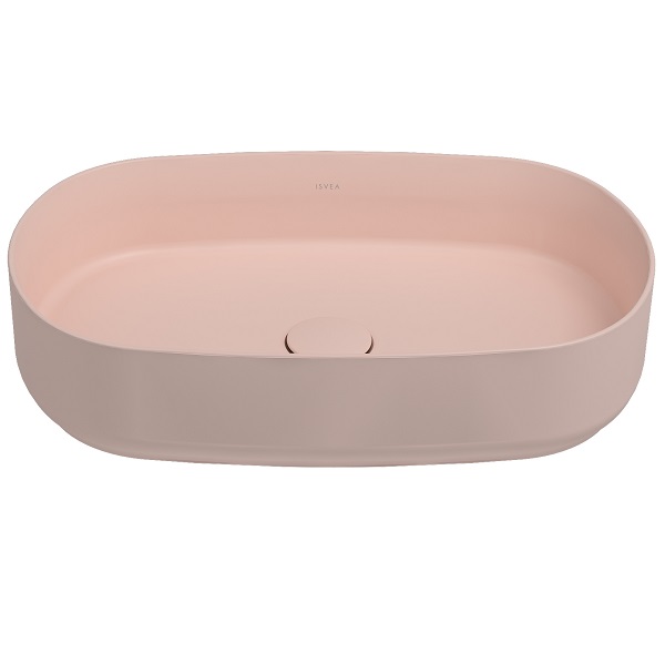 کاسه روشویی  ISVEA مدل INFINITY صورتی کد 10NF65055‐2S