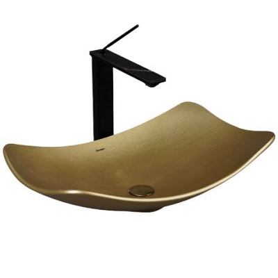 کاسه روشویی Granisea طلایی  کد GB 2150
