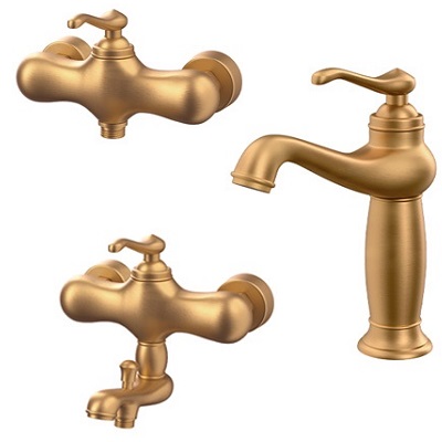 ست 3 تیکه شیرآلات کسری مدل پالرمو