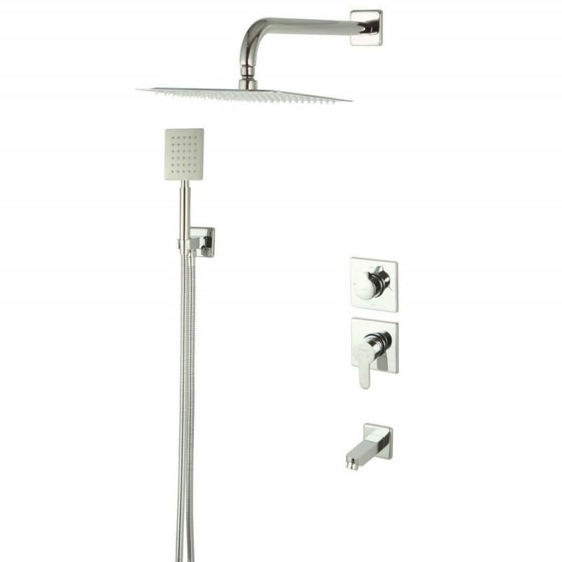 شیر حمام توکار ویوات راسان مدل فلت کلاس 1