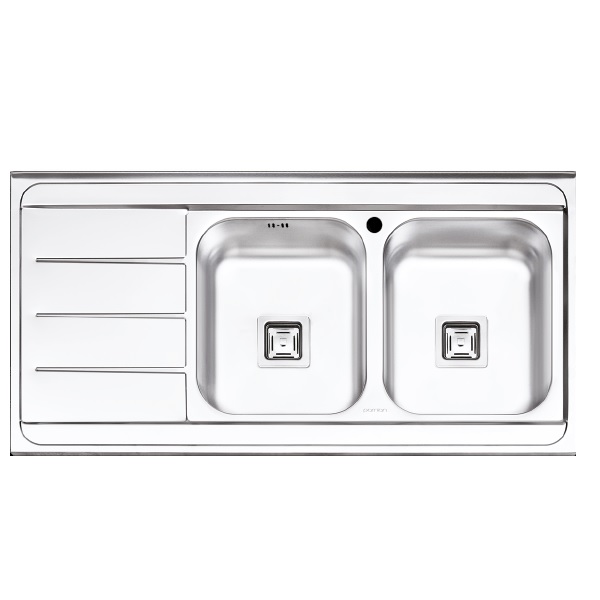 سینک نیمه فانتزی روکار پرنیان استیل مدل PS 2110