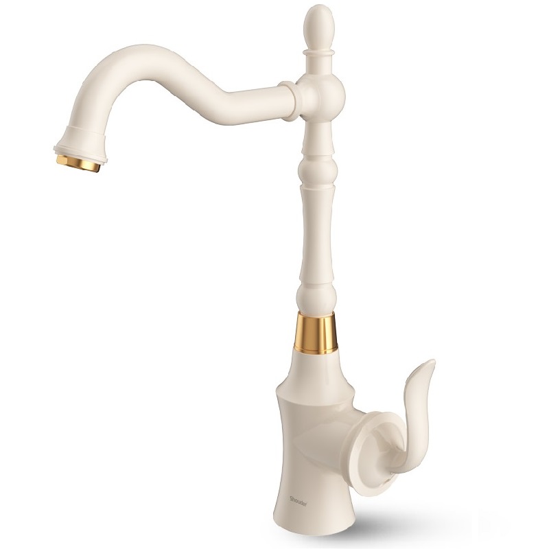 شیر ظرفشویی شودر مدل لوکا شیری طلا