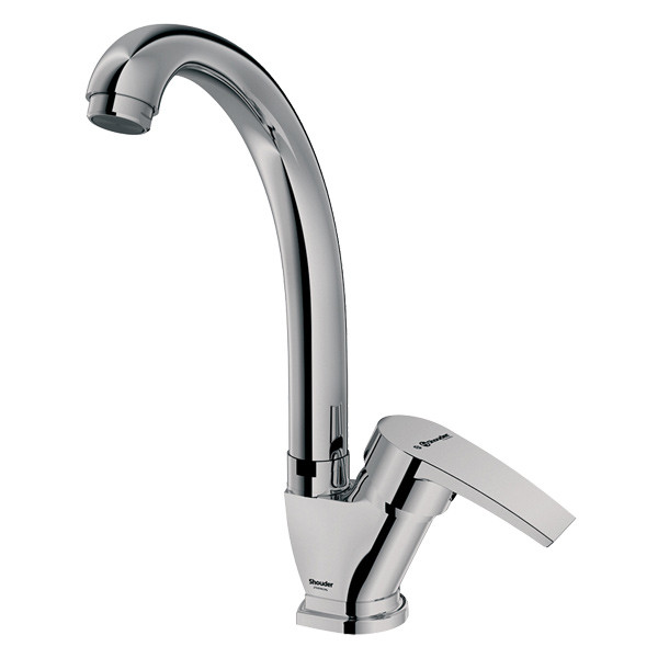 شیر ظرفشویی شودر مدل اطلس تو پلاس کروم