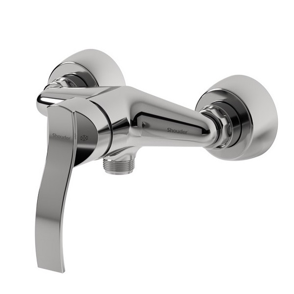 شیر توالت شودر مدل اپال کروم