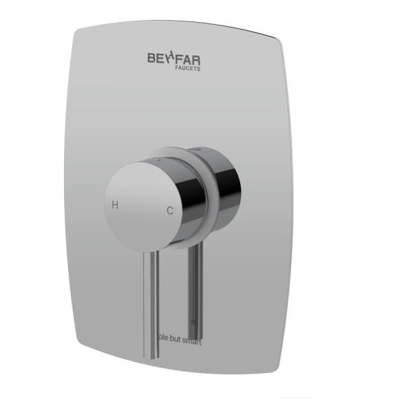 شیر توالت توکار بهفر مدل آیباکس پلیت A