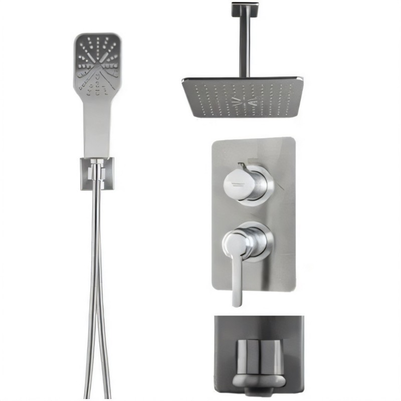 شیر حمام توکار راسان مدل رزالین