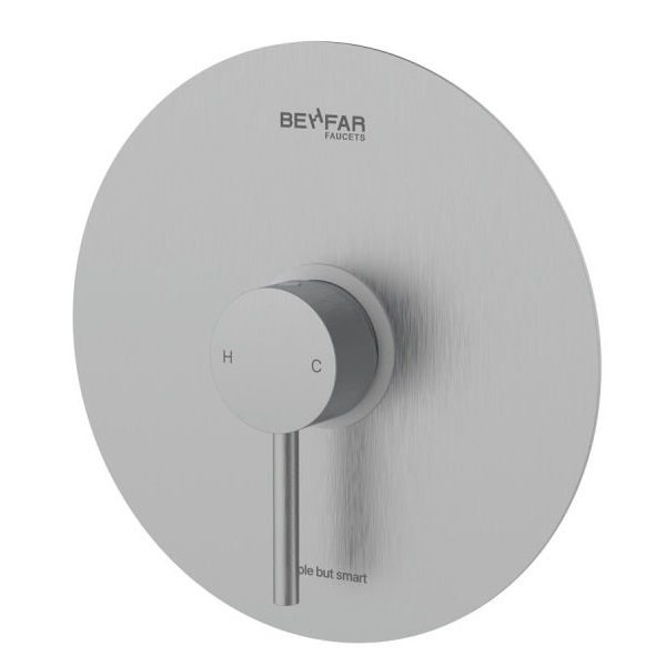 شیر توالت توکار بهفر مدل آیباکس پلیت C