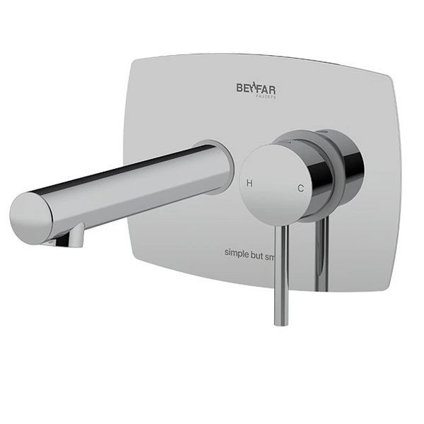 شیر روشویی توکار بهفر مدل آیباکس پلیت B