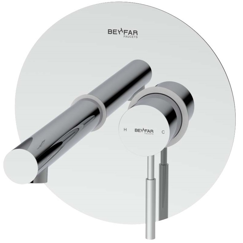 شیر روشویی توکار بهفر  پلیت C مدل زینو