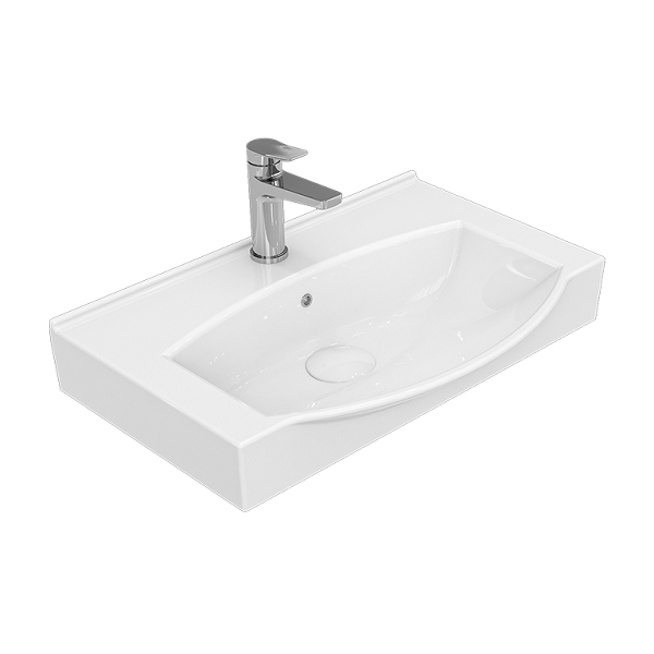 روشویی روکابینتی چینی کرد مدل آزالیا