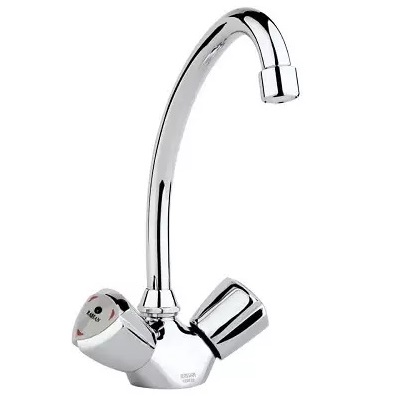 شیر روشویی تک پایه راسان مدل نیوکاستا