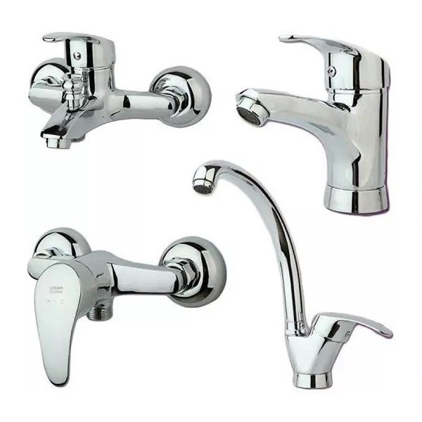 ست ۴ تکه شیرآلات راسان مدل درسا