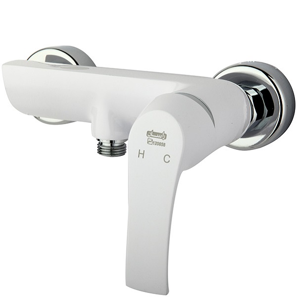 شیر توالت راسان مدل لوتوس سفید