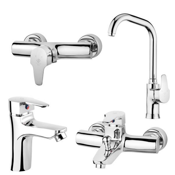 ست 4 تکه شیر آلات کاویان مدل آنیتا