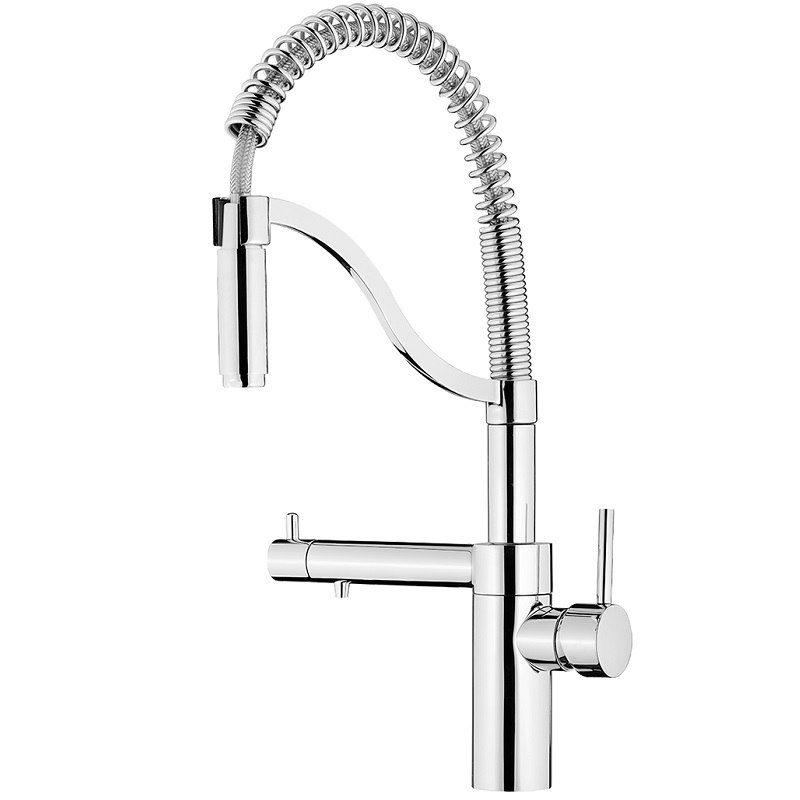 شیر ظرفشویی فنری دومنظوره کاویان مدل مروارید