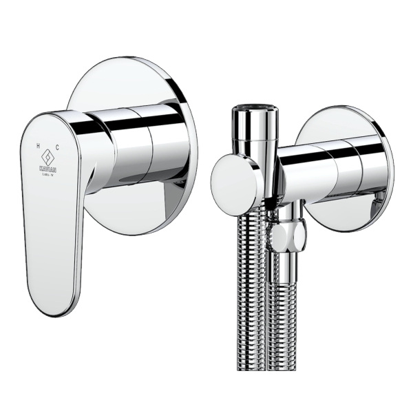 شیر توالت توکار کاویان مدل لارا