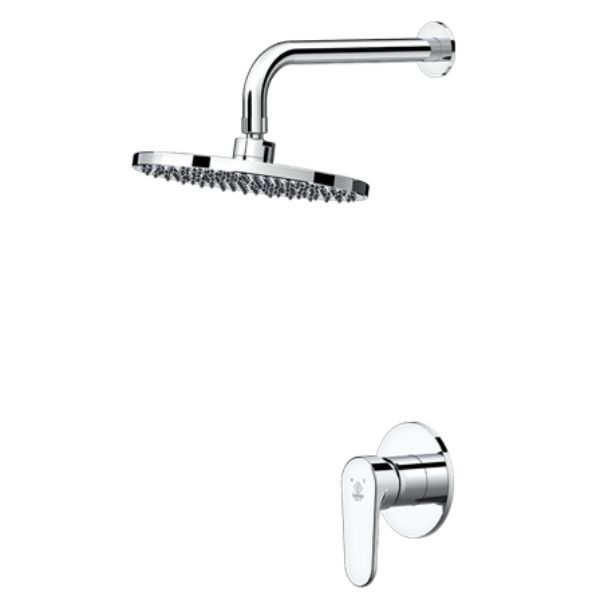 شیر دوش حمام توکار کاویان مدل لارا اکو  بازو دیواری