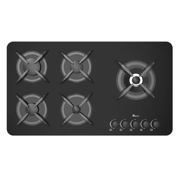 اجاق گازصفحه ای شیشه ای بیمکث مدل 2205