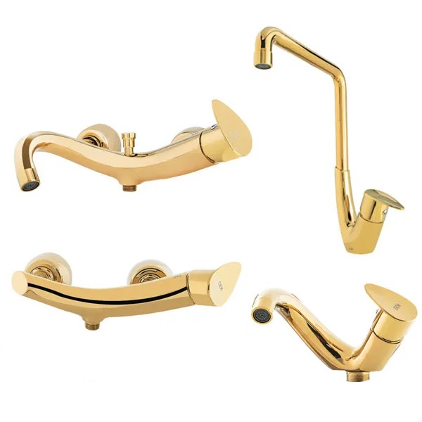 ست 4 تکه شیرآلات KIG مدل کرملین