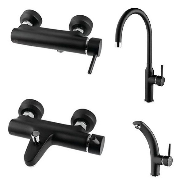 ست 4 تکه شیرآلات KIG مدل جسیکا