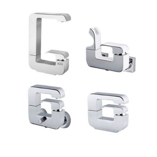 ست 4 تکه شیرآلات کی آی جی ( kig) مدل جنوا