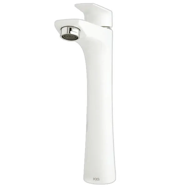 شیر روشویی پایه بلند KIG مدل پلاسیو شیری کروم