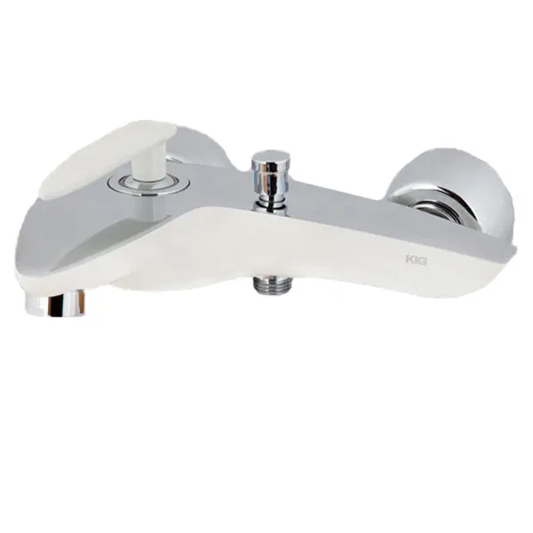 شیر حمام KIG مدل ویولن شیری کروم