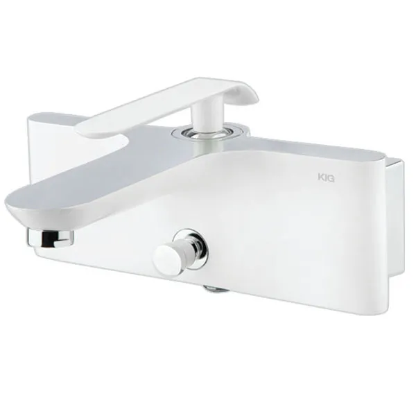 شیر حمام KIG مدل رودکس شیری کروم