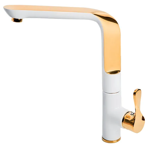 شیر ظرفشویی KIG مدل فیگارو شیری طلایی