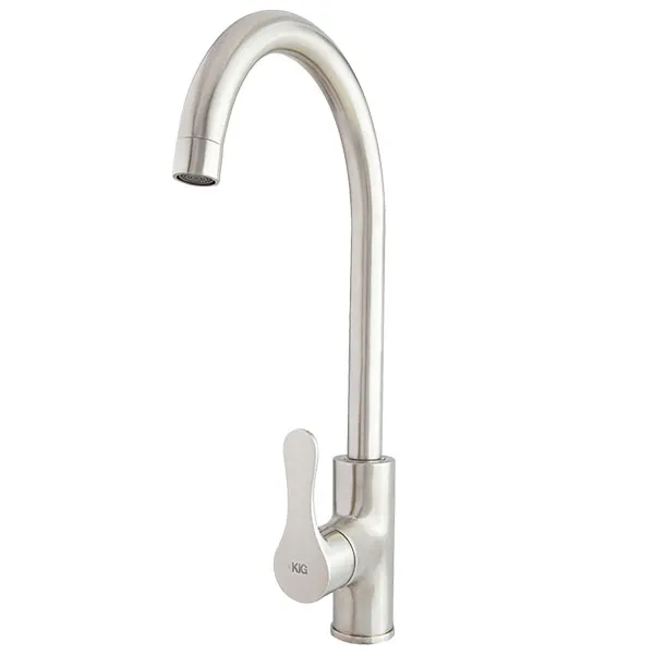 شیر ظرفشویی KIG مدل آلفرد کروم مات