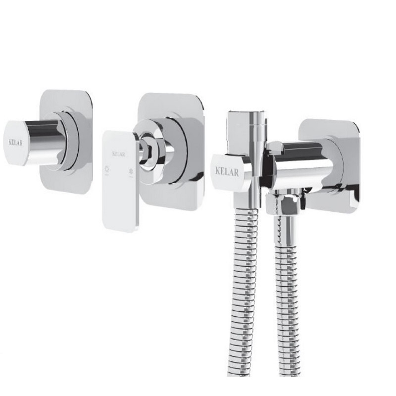 شیر توالت بیده دار توکار کلار مدل سوپرفلت سری لاکچری