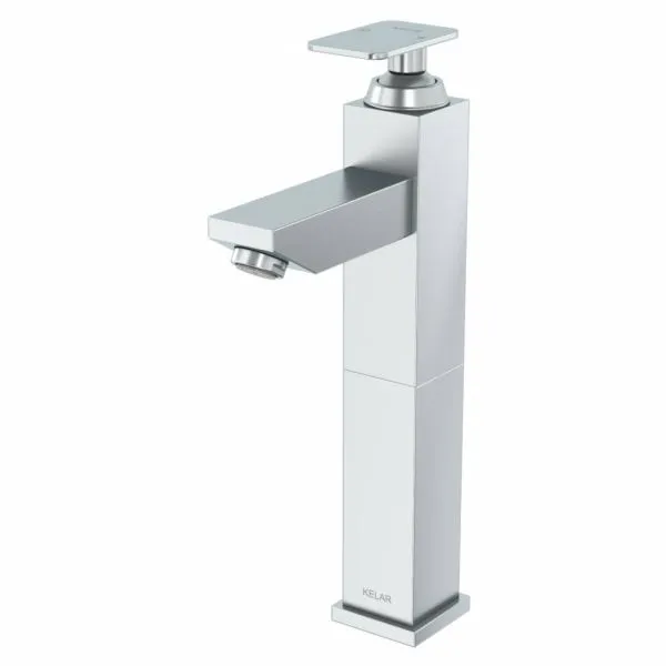 شیر روشویی پایه بلند کلار مدل فلت سری 99