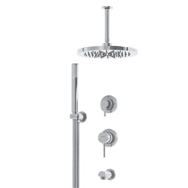 دوش توکار کلار مدل فلور تیپ ۳ سری لاکچری