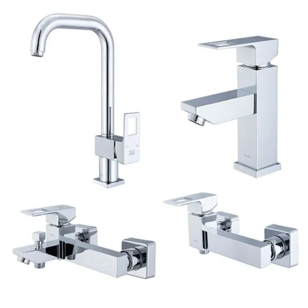 ست 4 تکه شیرآلات کلار مدل رویال