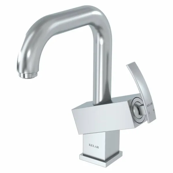 شیر روشویی علم دار کلار مدل سوپرفلت