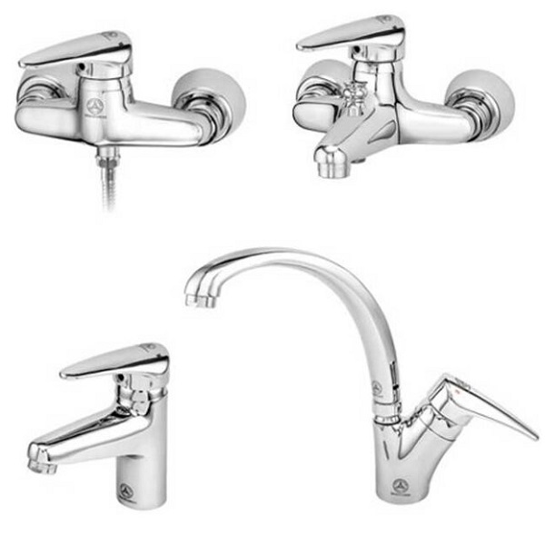 ست 4 تکه شیرآلات قهرمان مدل ایتالیایی رویال