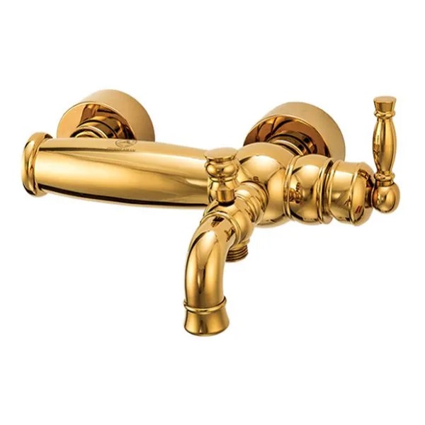 شیر دوش قهرمان مدل آنتیک طلایی