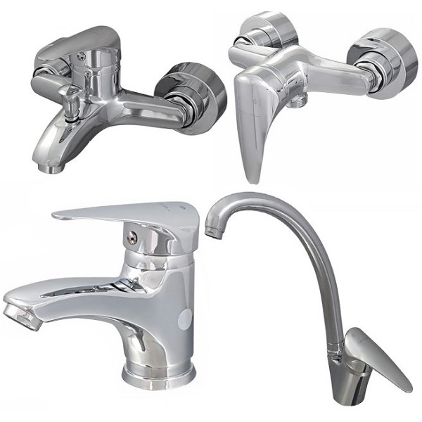 ست 4 تکه شیرآلات نوبل مدل ایتالیا