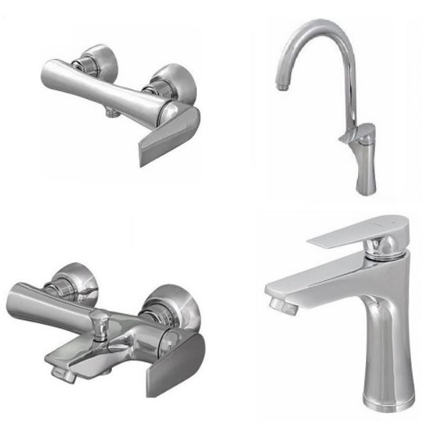 ست 4 تکه شیرآلات نوبل مدل دنیل