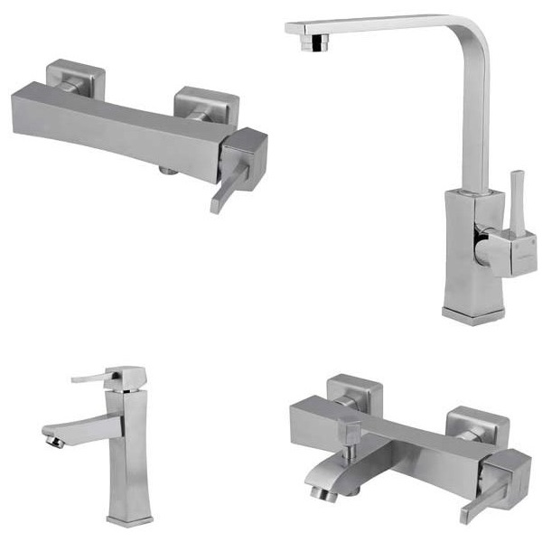 ست 4 تکه شیرآلات نوبل مدل بن