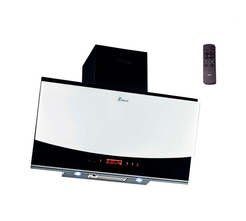 هود مورب بیمکث مدل 2043 سفید مشکی- 90cm