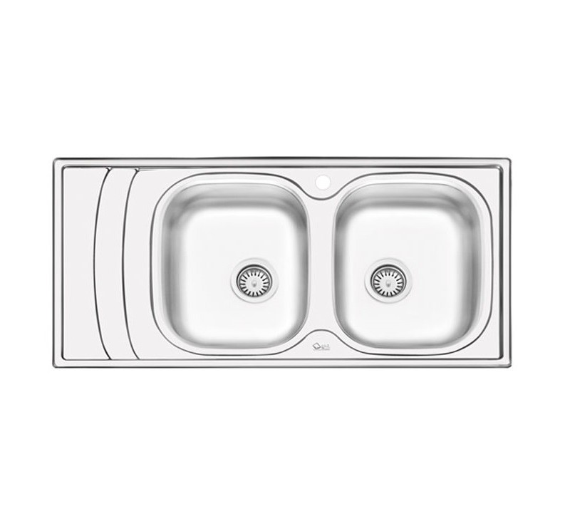 سینک نیمه فانتزی توکار ایلیا استیل مدل 4054