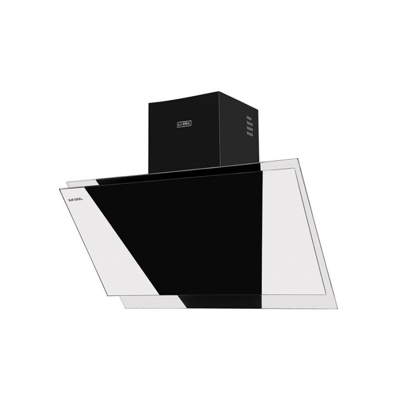 هود ایلیا استیل مدل رونیکا سفید مشکی