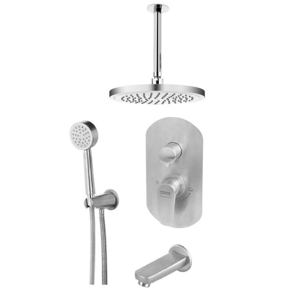 شیر دوش حمام توکار درخشان مدل هوفر تیپ 6