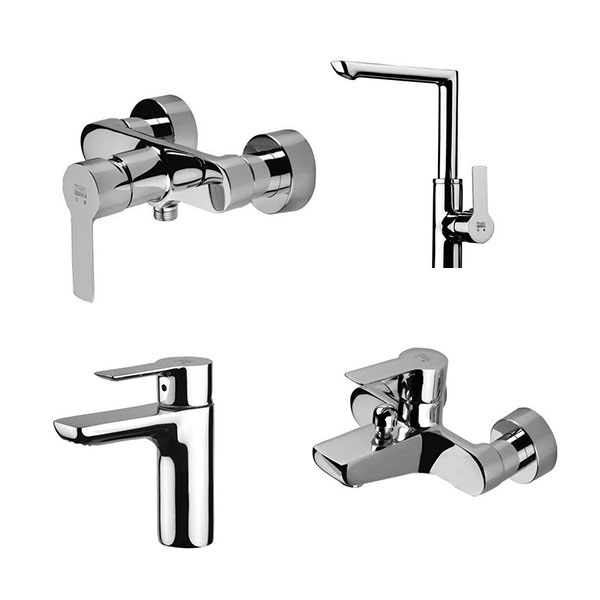 ست شیرآلات kwc مدل ریتا