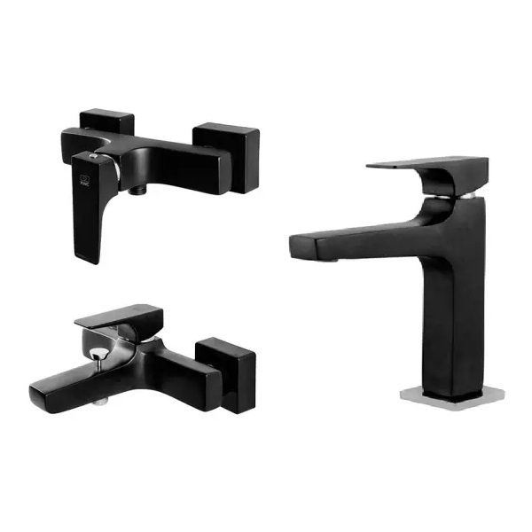 ست شیرآلات kwc مدل اراتو مشکی