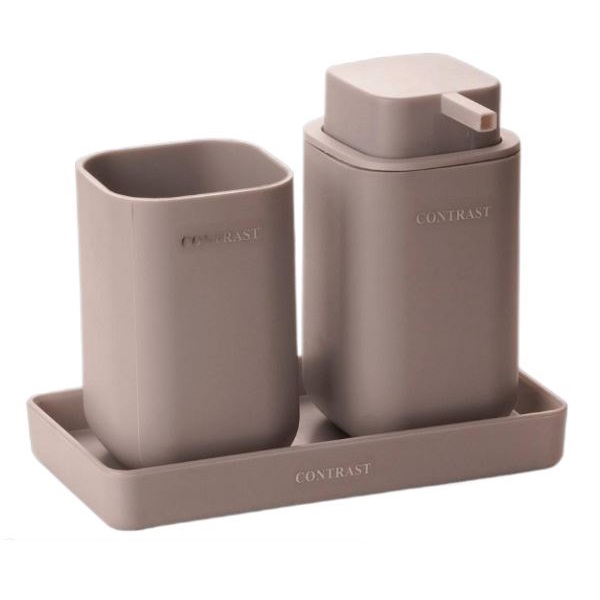 ست 3 تکه اکسسوری سرویس بهداشتی کنتراست کد9901