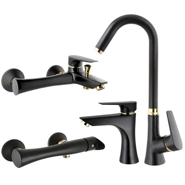 ست چهار تکه  اوج مدل دنیل مشکی