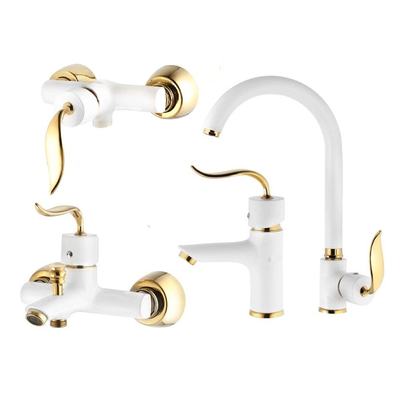 ست چهار تکه  اوج مدل سزار سفیدطلا