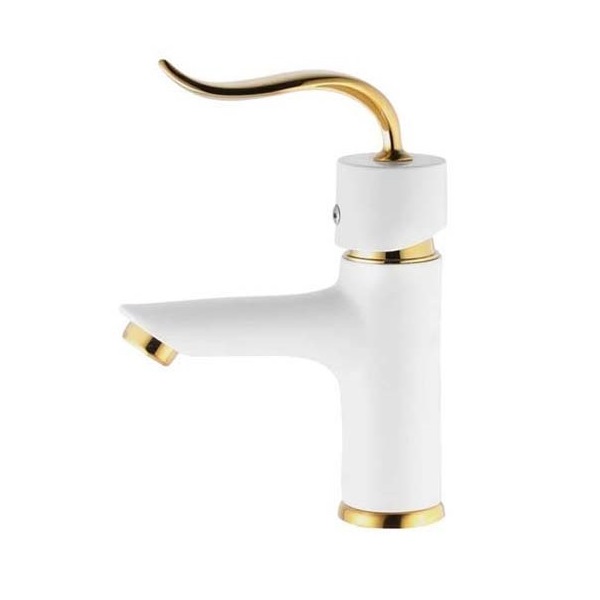 شیر روشویی اوج مدل سزار سفیدطلا